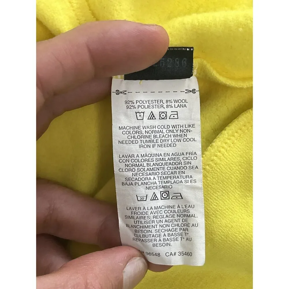 Oakley Gretchen Bleiler Sweater Women Large Sweatshirt Yellow Pullover N87